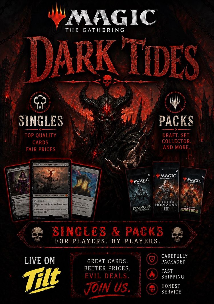 Aukcja na żywo: MTG - Singles & Packs od darktides