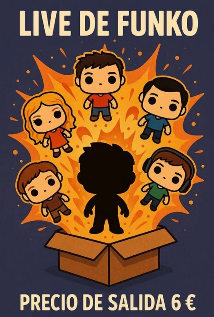 Live Toys auction: La Fiesta Del Funko! Precio De Salida 6€ 🤯 Especial STAR WARS, MARVEL y Lo Que Venga! 💪🏻💪🏻 by epiccollectors