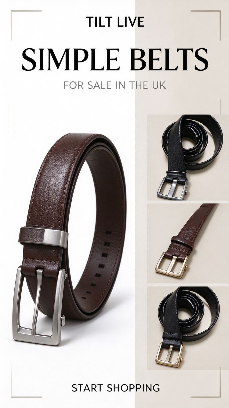 Subasta en directo: Men’s Fashion Belts Live Sale por fashion17354
