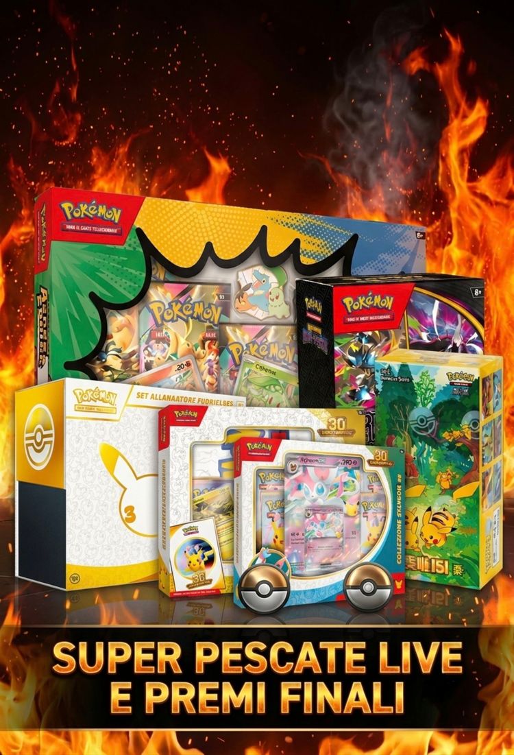 Live auction: 30TH, ULTIME PESCATE E RUOTA DELLA FORTUNA! by pokepazz