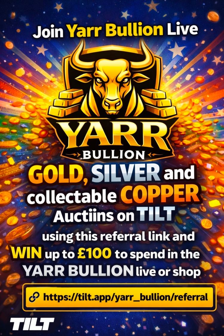 Live Coins & Collectables auction: AUCTIONS or INSTANT CHASE, LET'S GO LET'S GO  by yarr_bullion