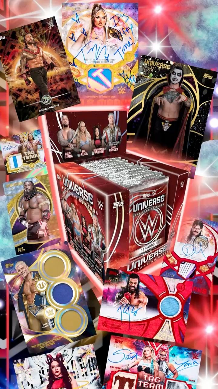 Live auction: NEW WWE Universe 2026 Triple Case Break! by cardtricksuk