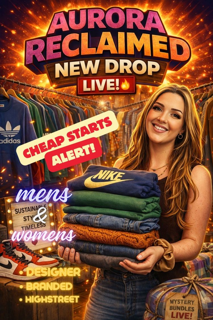 Asta dal vivo: Friday Random Pulls , BUNDLES, £1 Starts Branded, Highstreet And MORE di aurorareclaimed