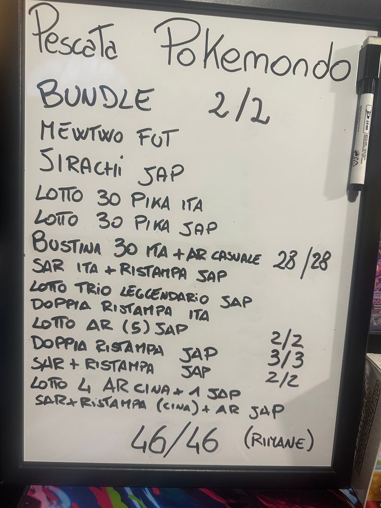 Live auction: Pescatine mistery top 30 anniversario 🥳🥳 by pokemondo