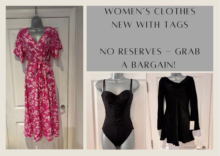 Live auction: 💖🆕with tags ladies clothing. High street brands ✨ Low starts, grab a bargain! by georgiascloset