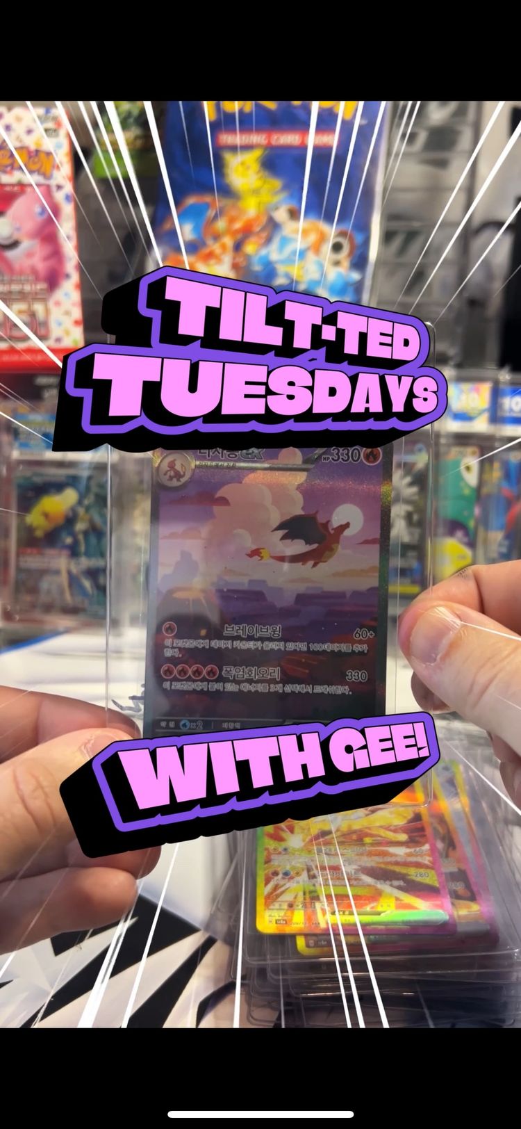 Asta dal vivo: 👻 TILT-ED TUESDAYS 👻 POKEMON with GEE 👾 di geesage