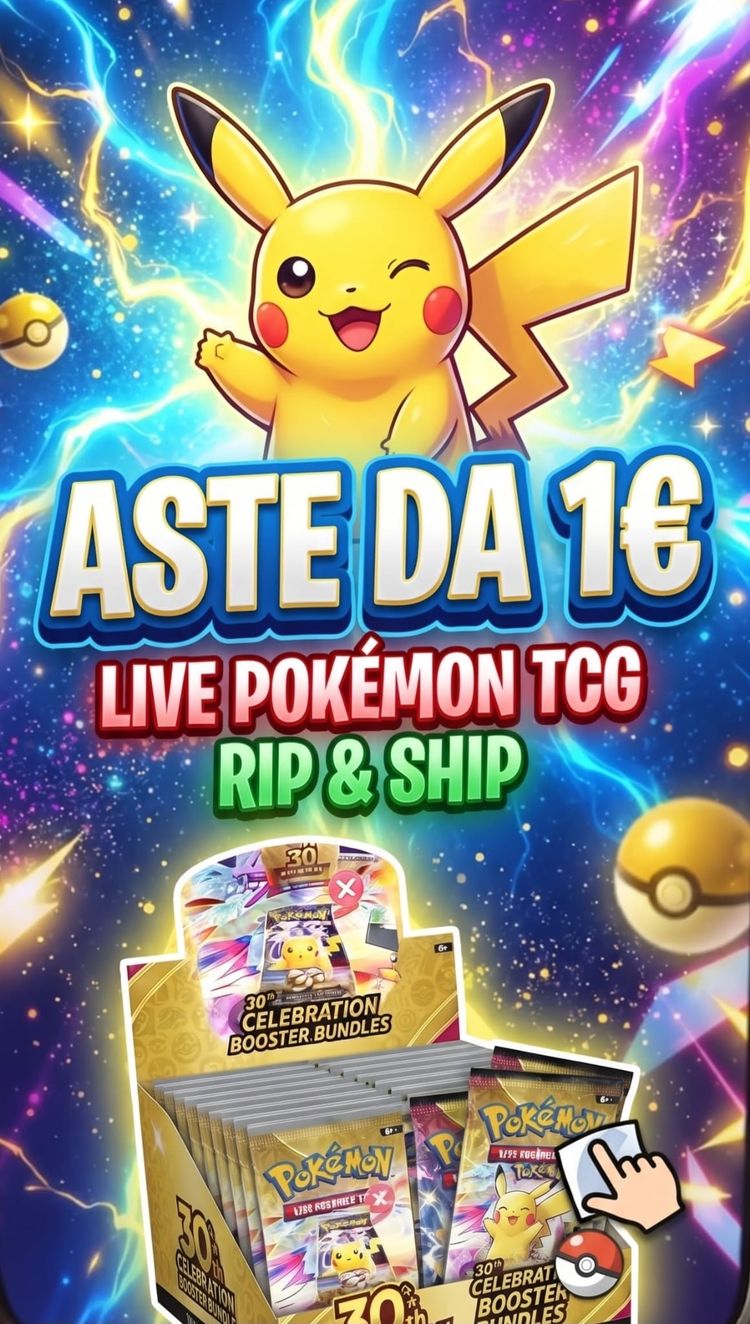 Live auction: Parliamo e sbustiamo insieme😜 by pokemonhunters3