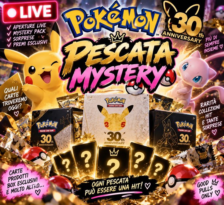 Subasta en directo: Pescata Mistery 30 esimo por dmshopcards