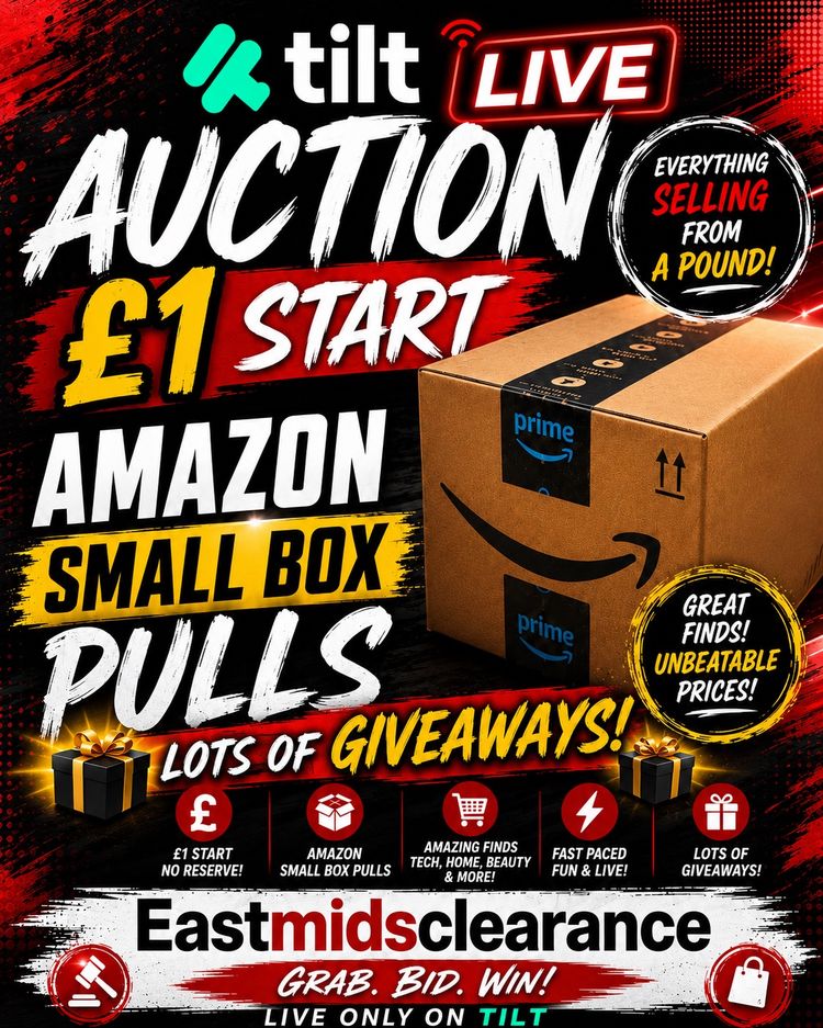 Live auction: Amazon Smalls by eastmidsclearance