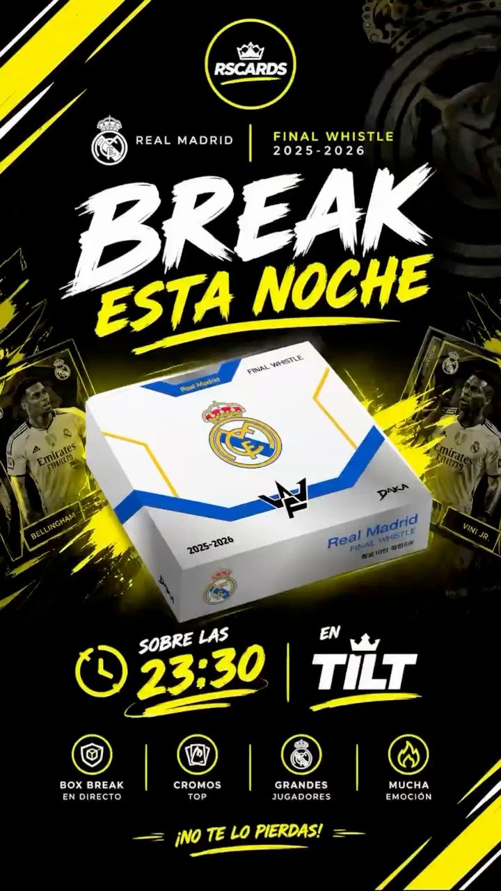 Live auction: MADRID DAKA FINAL WHISTLE BREAK! by rscards