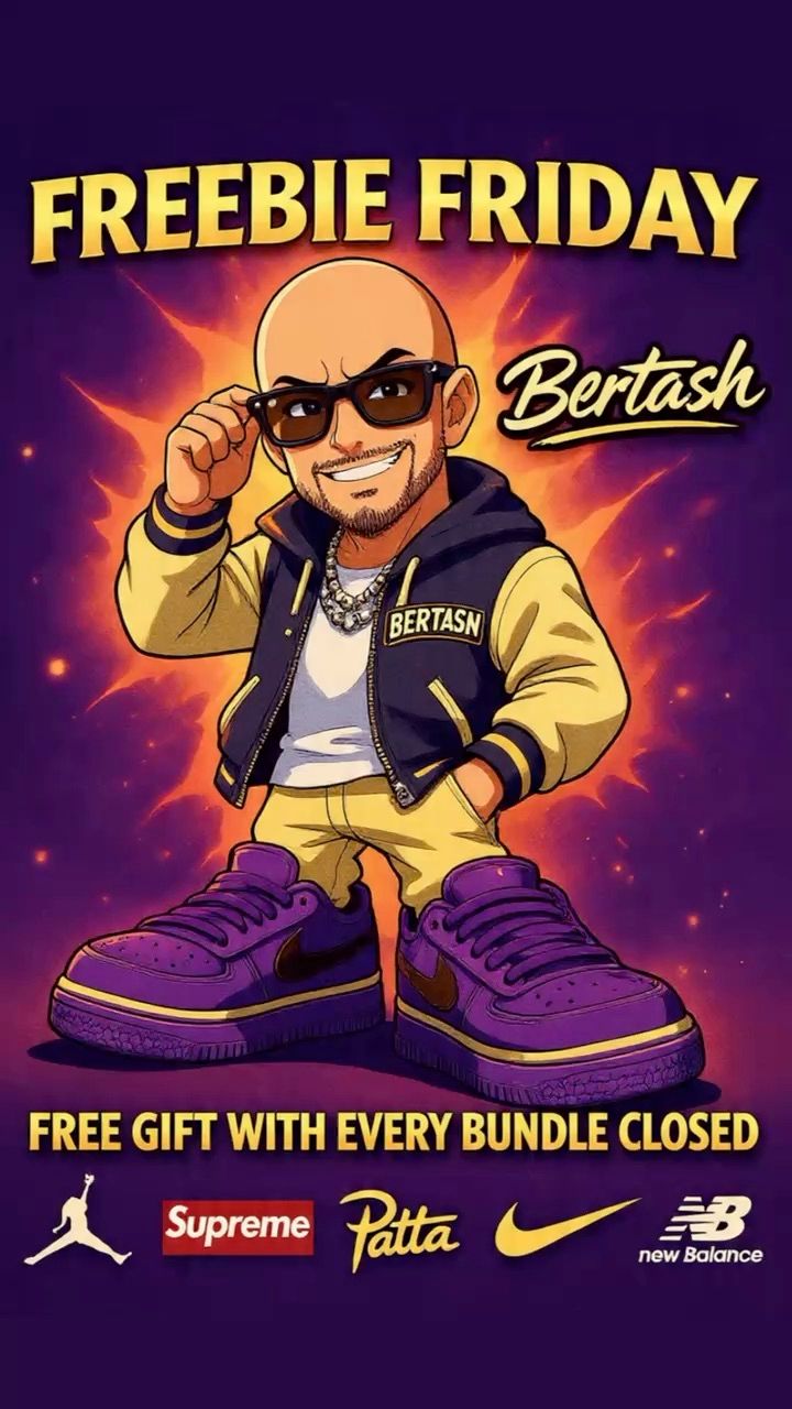 Live Sneakers auction: FREEBIE FRIDAY || FREE GIFTS || TRAINERS & CLOTHING by bertash