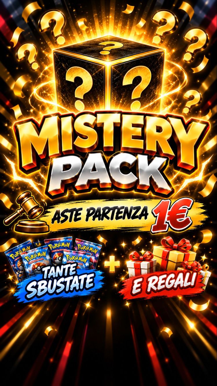 Live auction: 🌟30°🔥 Mistery Cariche 🔥Aste Partenza 1€🔥 Giveawey Gratuito 🎁 by pullmasters