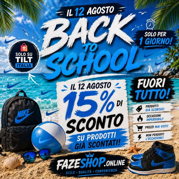 Live Casual auction: 🚨 PREZZI FOLLI: AIR MAX A 68€ + 15% SU TUTTO by fazeshop.online