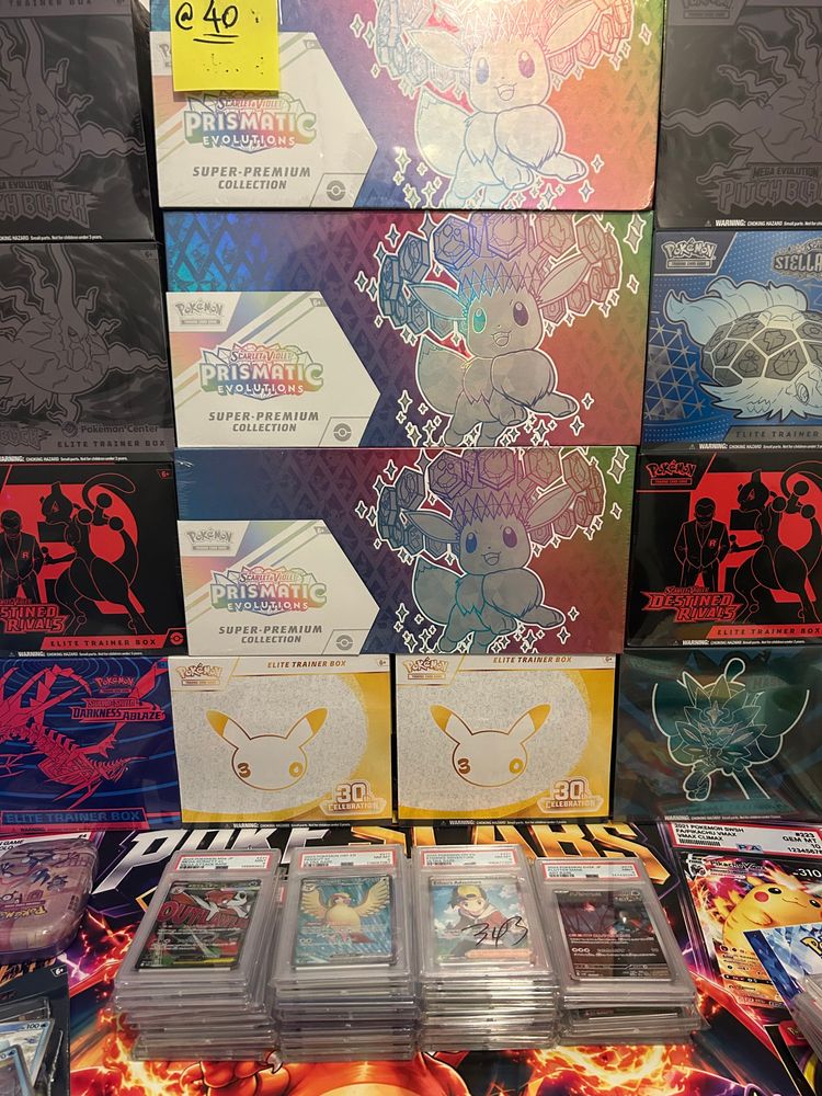 Subasta en directo: WHOS IN FOR SPCS & ETBS 🚀 por poke_slabs