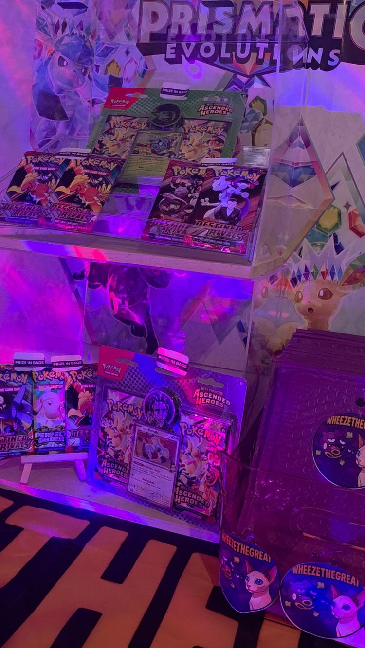 Live Trading Cards auction: Mistys Mystery Bags Ascended Heroes Destined Rivals Cheap Pokemon Fun by wheezethegreat