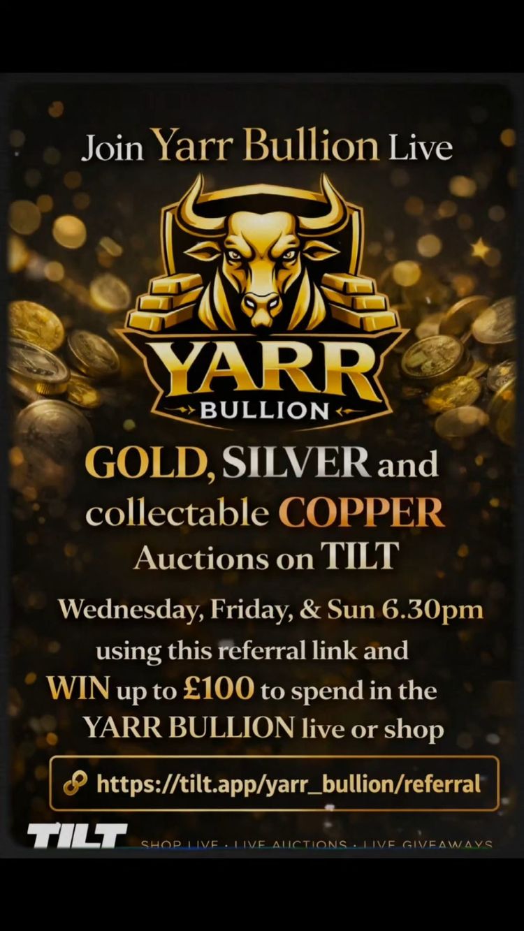 Live Coins & Collectables auction: Gold Chase, Pick A Card, GIVVYS GALORE, SIlver Gold Copper AUCTIONS by yarr_bullion