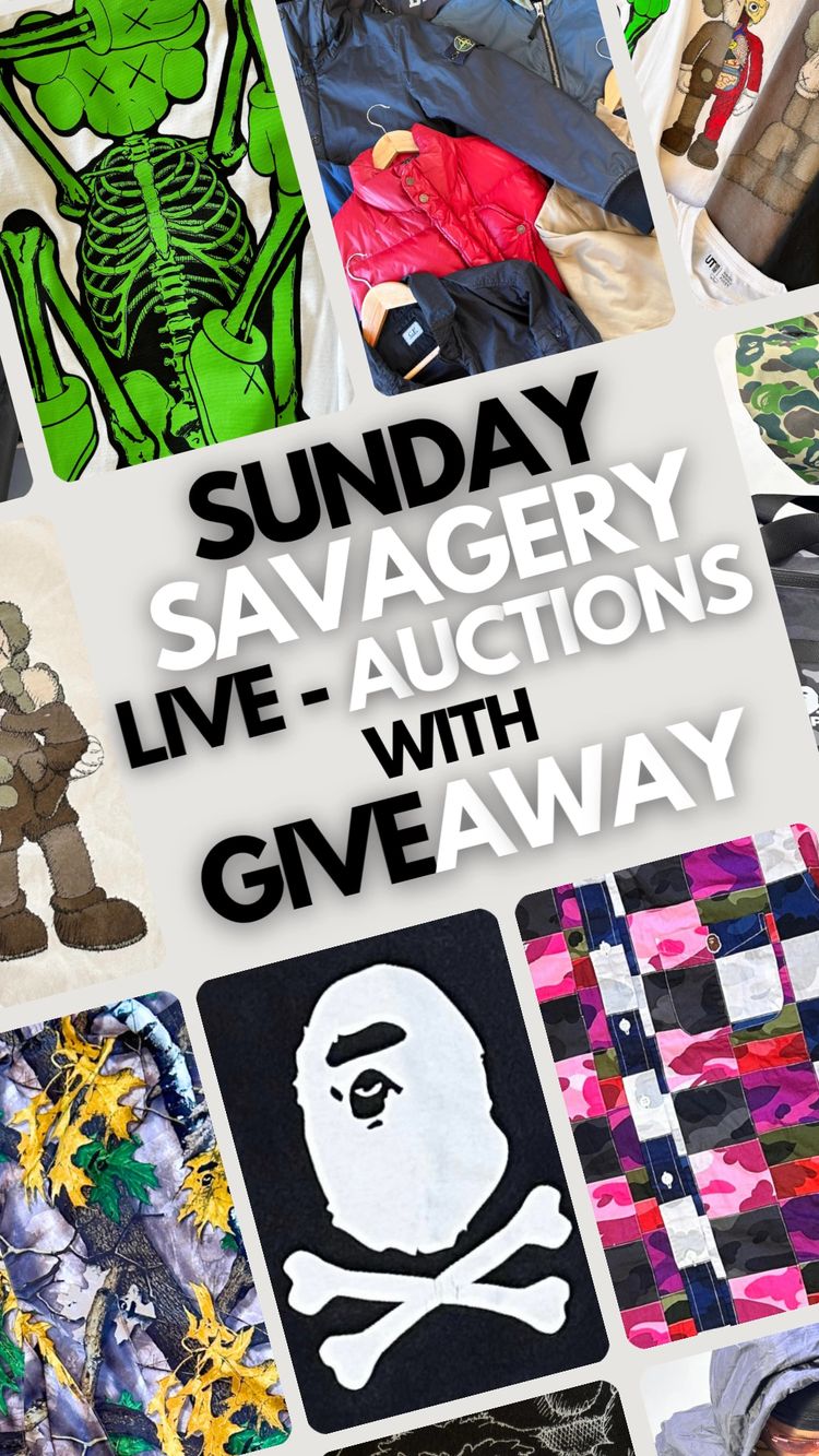 Live Luxury auction: EVERYTHING MUST GO🚨 £1 NR'S AUCTIONS 🚨 GIVEAWAYS 🚨 by s.c.ltd