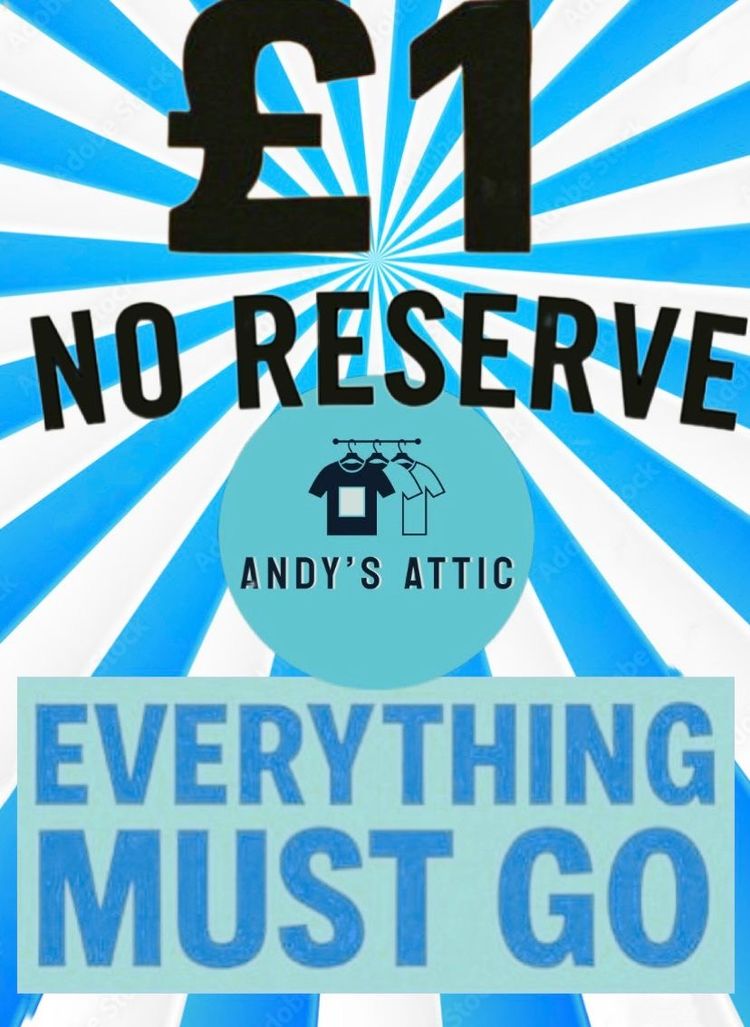Live auction: 1 Hour Clearance  by andysattic