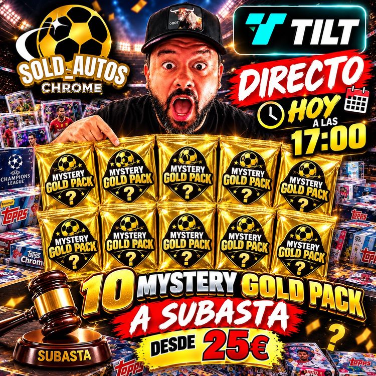 Live auction: Jueves de Mystery Gold Pack by sold_autoschrome