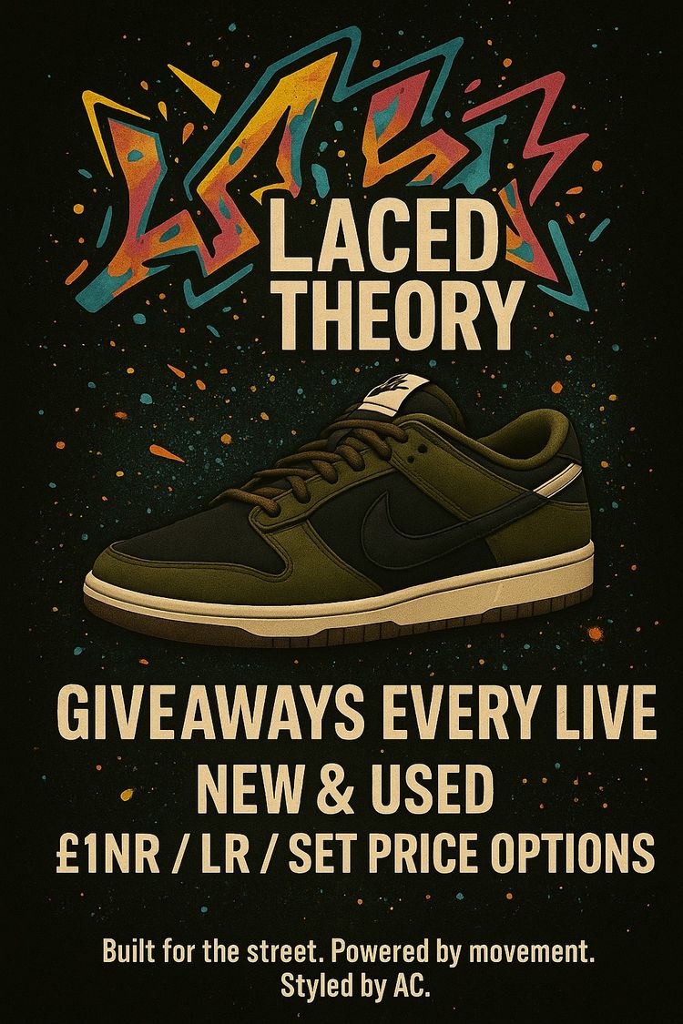 Live auction: 🚨 Quick Hour - Limited Sizes, 50%+ off RRP by lacedtheory