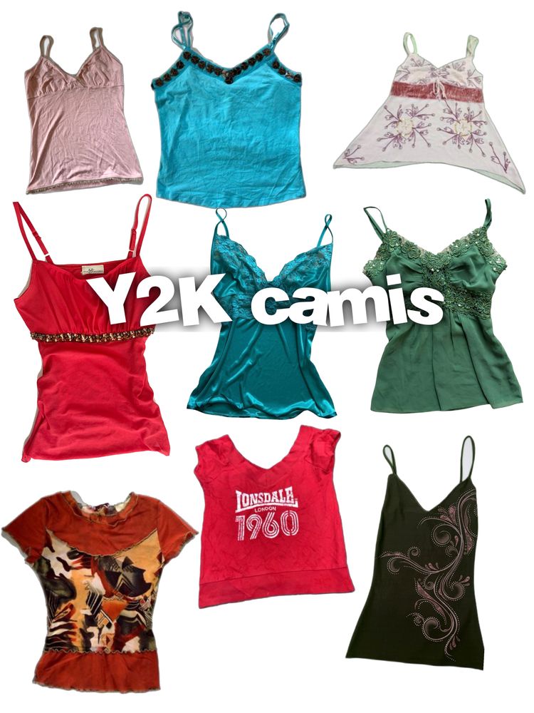 Asta in diretta Streetwear: Y2K cami restock! di floozies