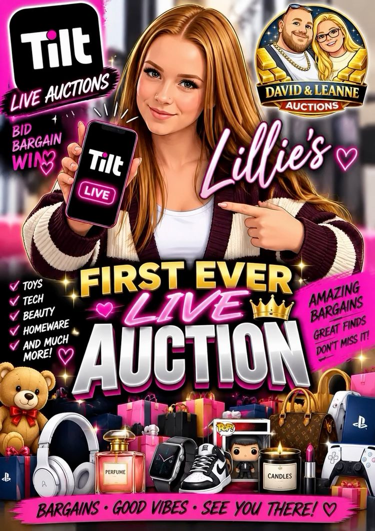 Live auction: Lillie’s first live show 💖 by davidleanne