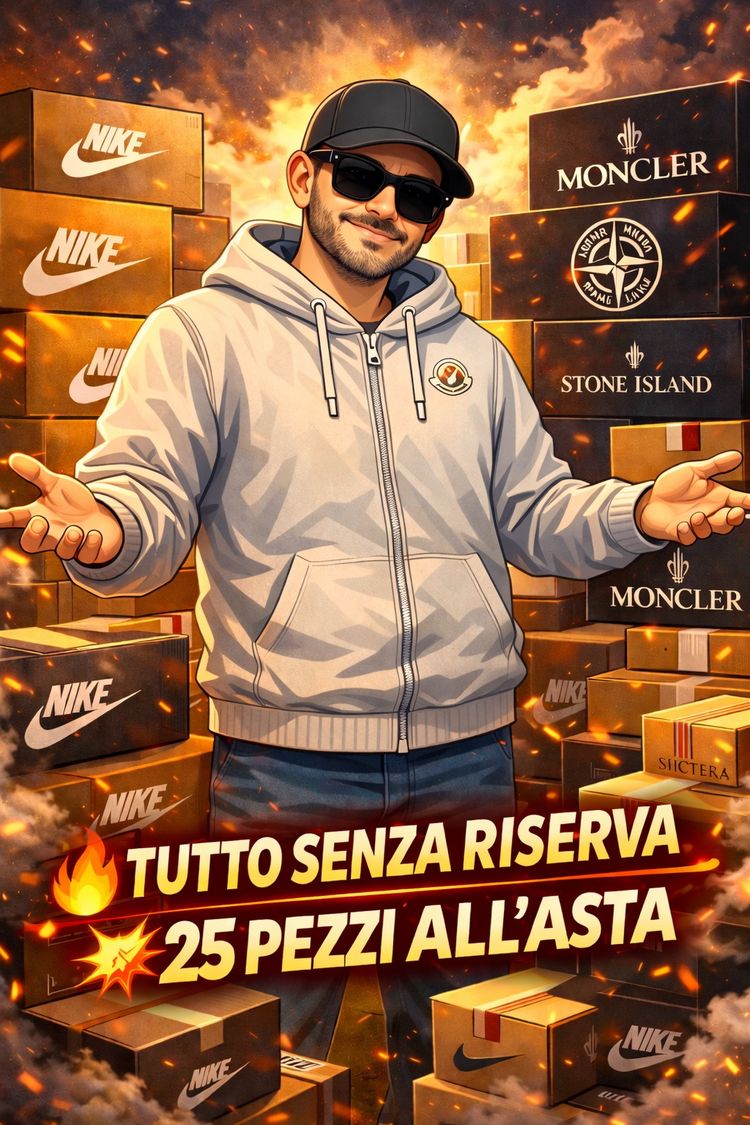 Live auction: 25 Pezzi Top Senza Riserva 💫 by raffinato21