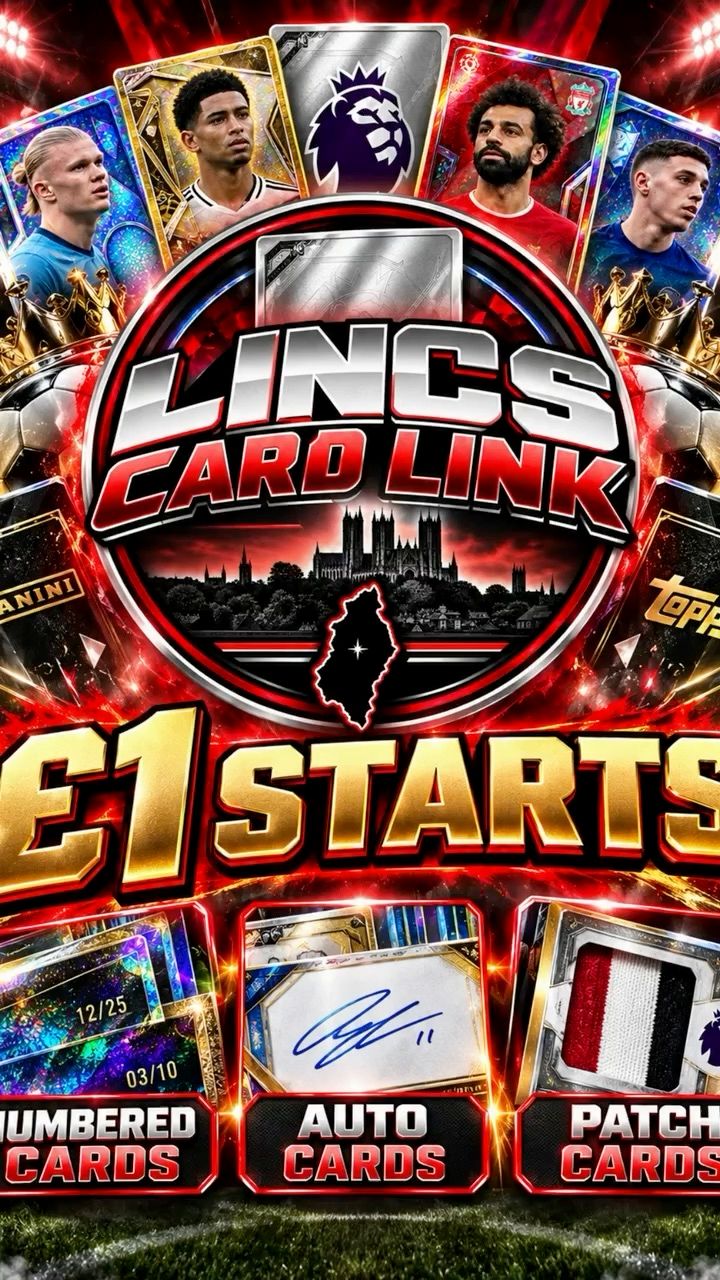 Live auction: 1ST CARD STREAM- £1 STARTS - GIVEAWAYS ‼️🚨 by lincscardlink