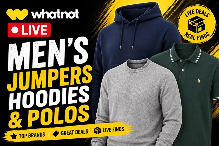 Subasta en directo: Polos, hoodies, jumpers stock clearance live por sigma51188
