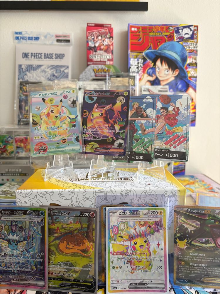 Live auction: Live Carte singole e gradate Pokemon e One Piece by mondojohnny
