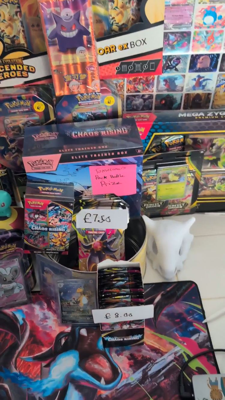 Live auction: Packs, lucky dips, blisters packs, tins, mini tins, singles and more  by bigd_tcg