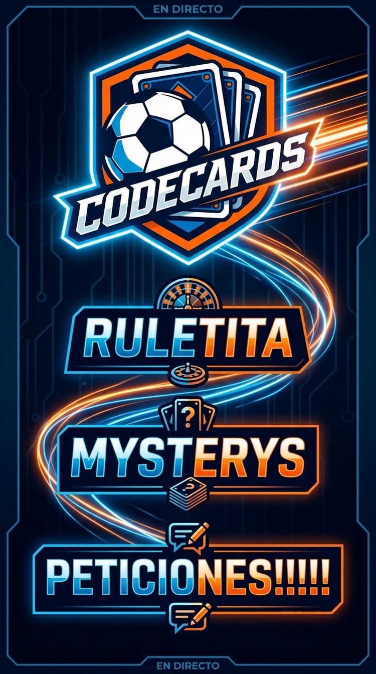 Asta dal vivo: RULETITA,  MYSTERYS  Y PETICIONES!!!!! ⭐ di codecards