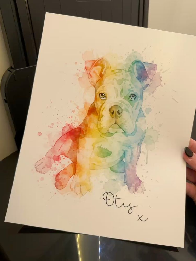 Live Toys auction: Personalised prints 🌈 by kadesigns