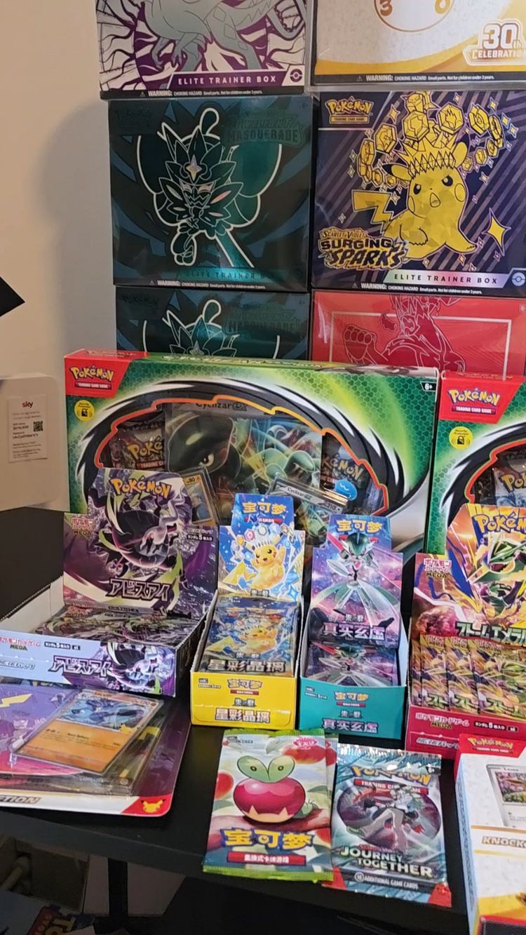 Subasta en directo: STACKED SET 🤯🤯🤯 £10 STARTS - 1ST 5 HALF PRICE! por pokemanetbs