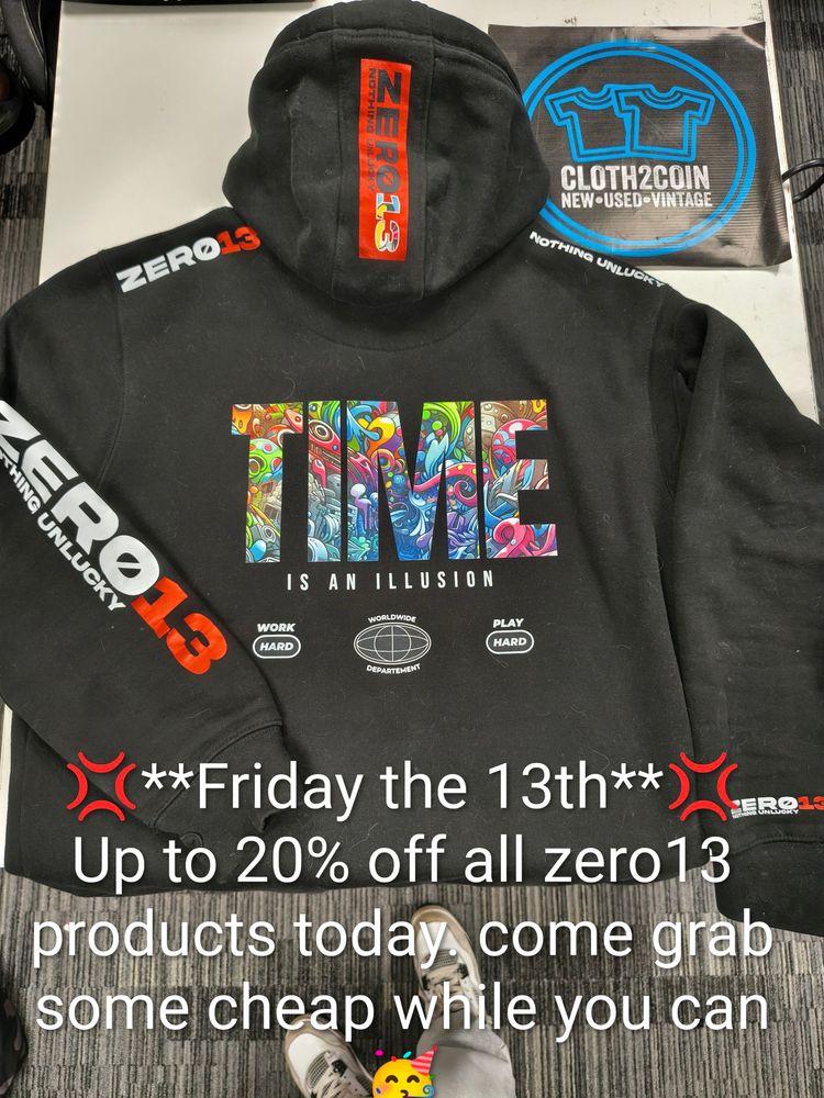 Live auction: Friday 13th💢up to 20% Off All Zero13💢Grab Them While You Can💢 Nike/Adidas/UA/Tnf/Kachina💢 by cloth2coin