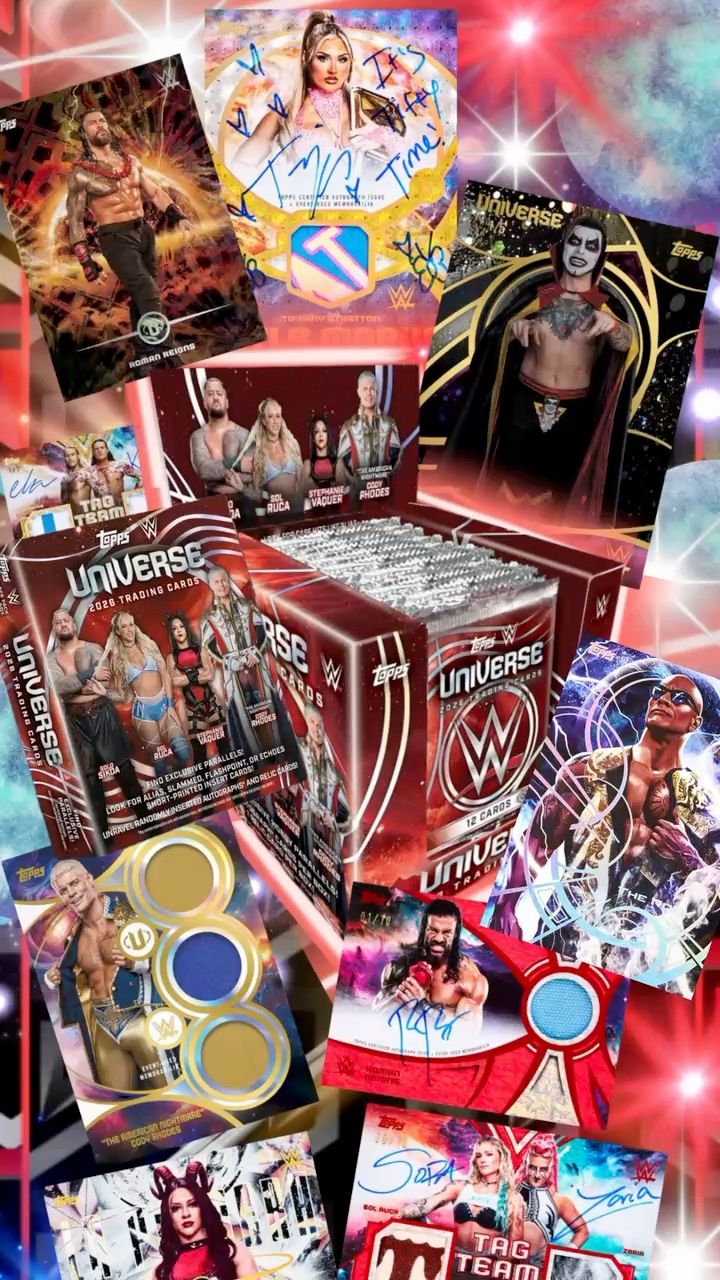 Live auction: WWE Universe Mixer! 🚀 by cardtricksuk