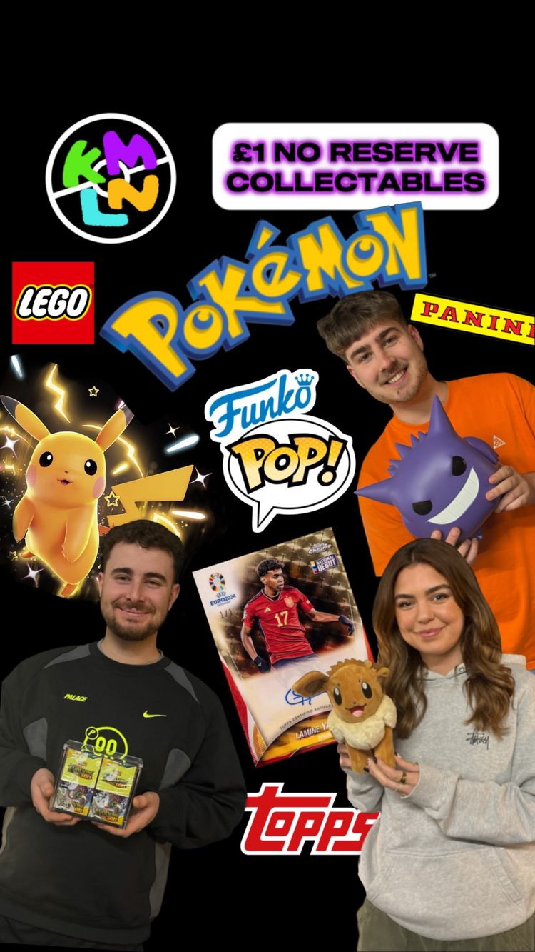 Aukcja na żywo: 🚨FRIDAY FRENZY🚨£1 NR POKEMON⚡️& FOOTBALL⚽️MEGA GIVEAWAYS🎁 od kameleoncollectables