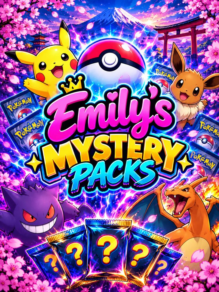 Live auction: 30th Bundles,  Emilys Mystery Packs by retrodavscards