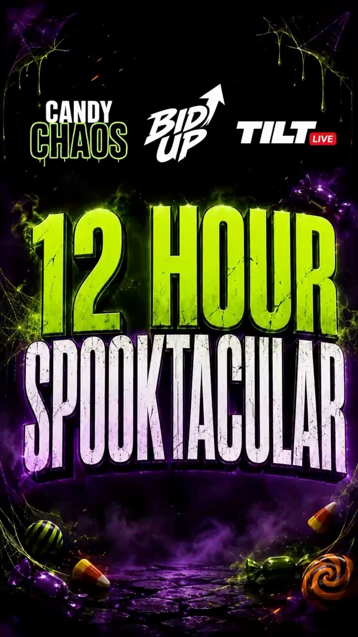 Aukcja na żywo: 👻 12 HOUR SPOOKTACULAR!! 👻 od bidup