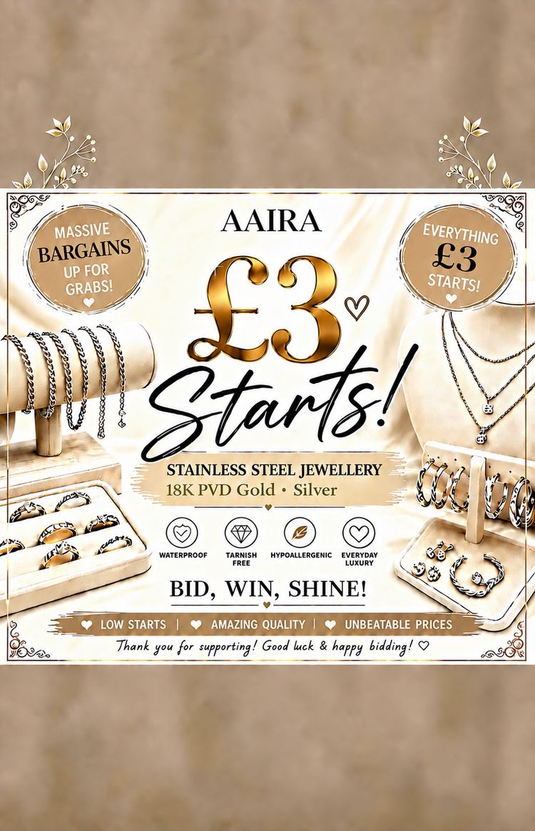 Live auction: Crazy deals on quality jewellery by aairaonline