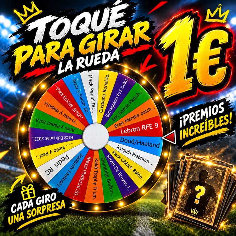Live auction: Ruleta 1€ by vendedordetodoo
