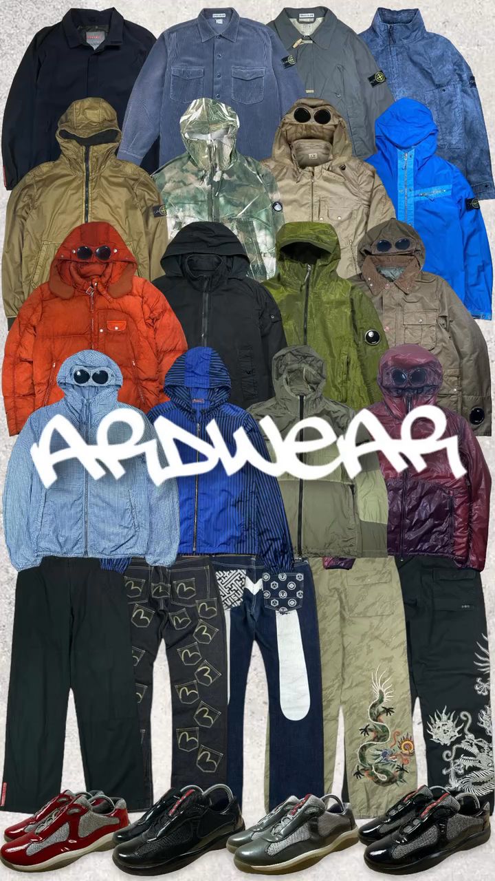 Live auction: £1NR & GIVEAWAY - MONCLER, STONE,CP & PRADA🔥 by ardwear