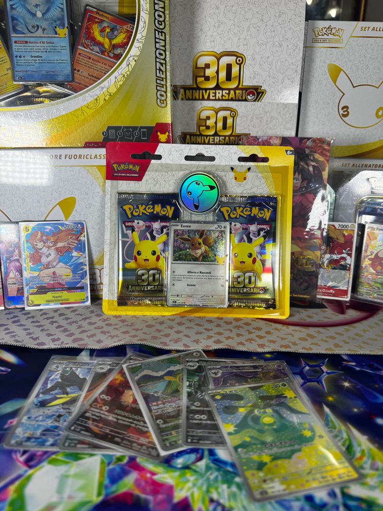 Live auction: Spacchettiamo 30 Pokémon più carte singole e One Piece by bigbadnerd
