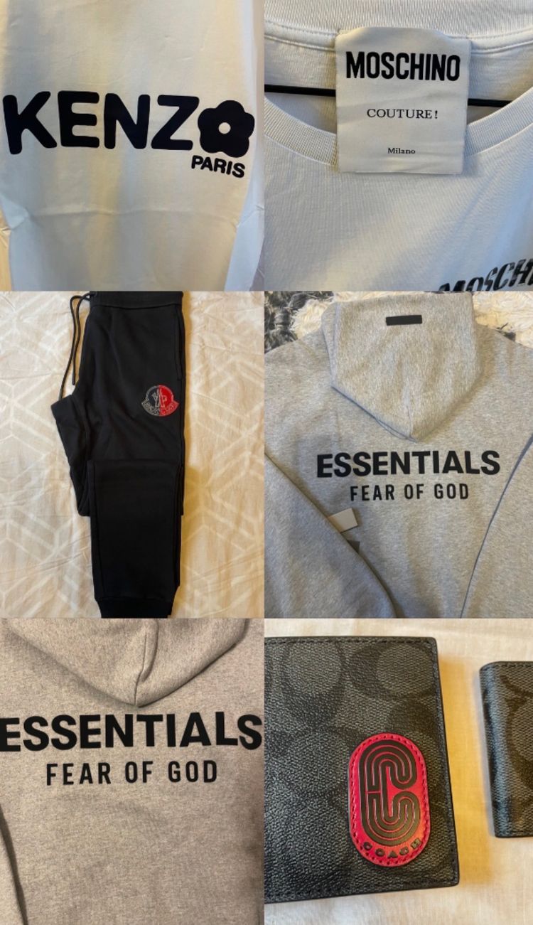 Trwająca aukcja Supreme: 💷🤑 Brand new Essentials, Kenzo, Coach od vtox