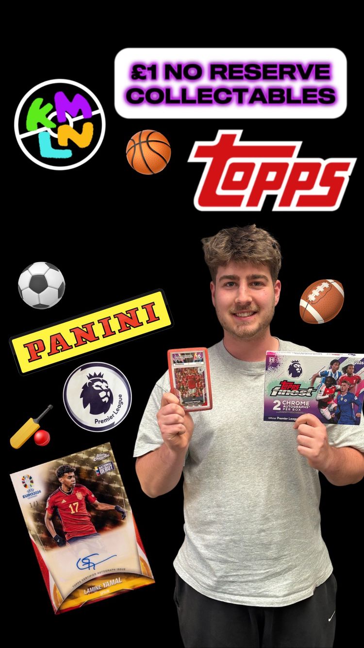 Live auction: ⚽️FOOTBALL FRIDAY⚽️WORLD CUP SWEEPSTAKE🏆£1NR BOXES & BREAKS!🔥 by kameleoncollectables