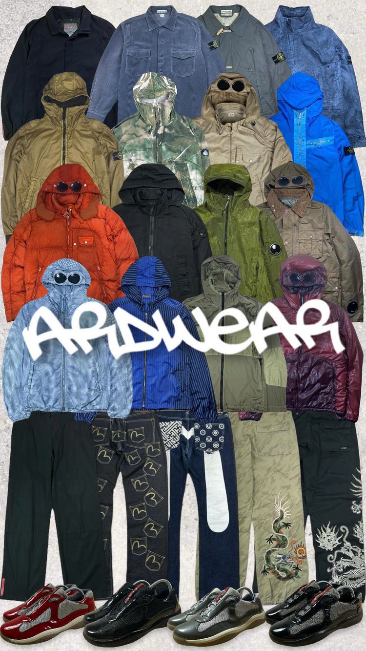 Live auction: £1NR & GIVEAWAY - MONCLER, STONE,CP & PRADA🔥 by ardwear