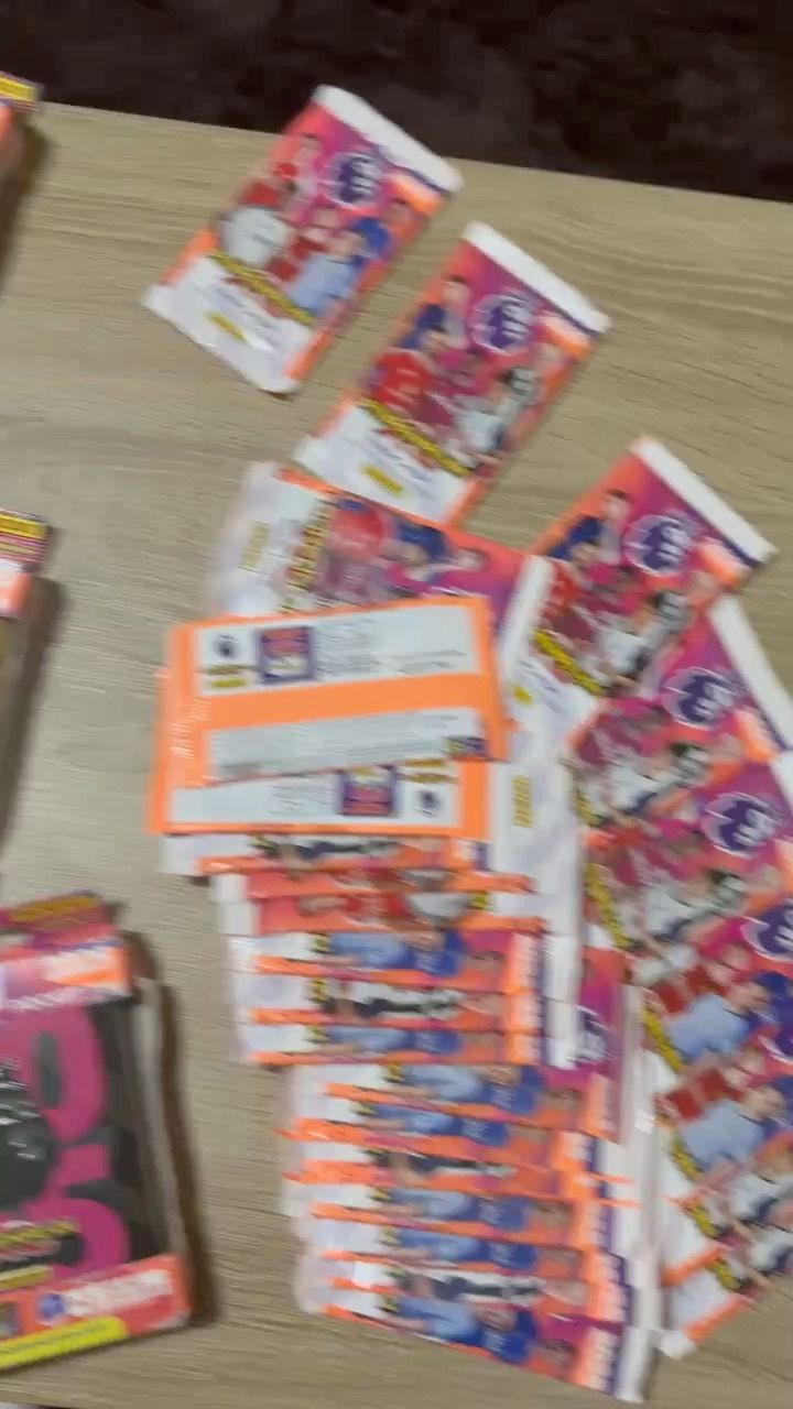 Live Ralph Lauren auction: Panini Premier League Football Cards 2025 £1 bids by trackssocietyz