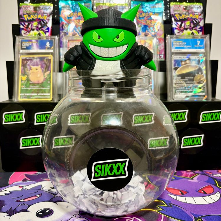 Live Trading Cards auction: 🤮 SIKXX LUCKY DIPS 🤮 Guaranteed Prize Every Time + GYARADOS SLAB GIVEAWAY & Pokemon Rip N Ships by sikxx
