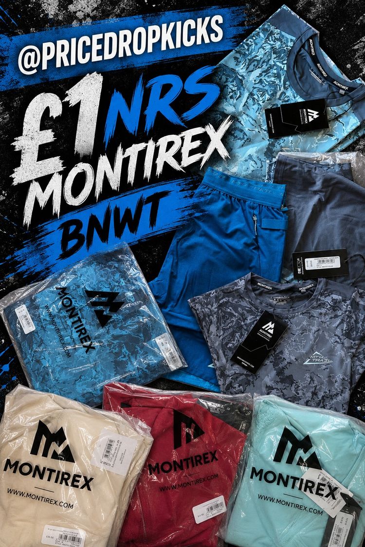 Live Nike auction: WE ARE BACK! £1nrs - BNWT Montirex  - Giveaways 🔥🚨 by pricedropkicks