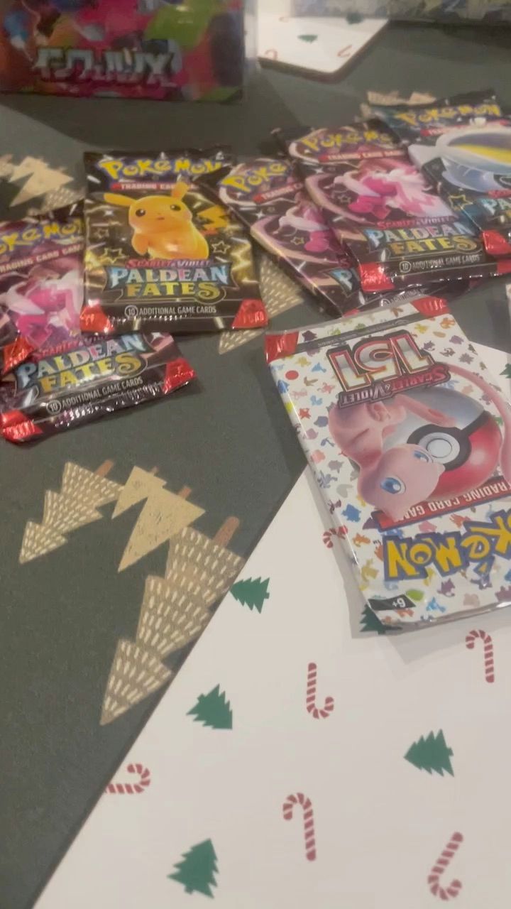 Live Trading Cards auction: English packs ripped!!!!! Or shipped. Let’s pull an 🫒 by poketcg